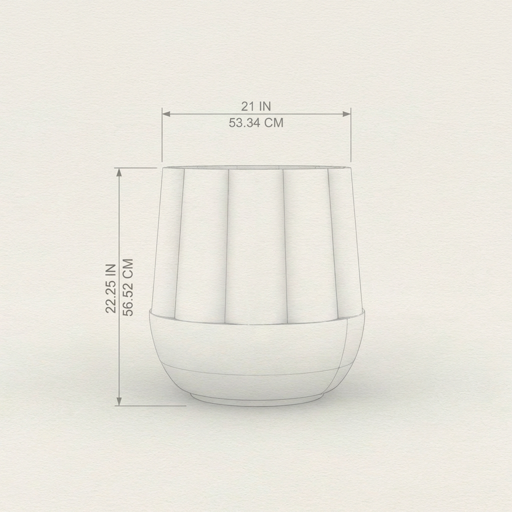 Byblos 01 dimension drawing — the same measurements are listed in the table above