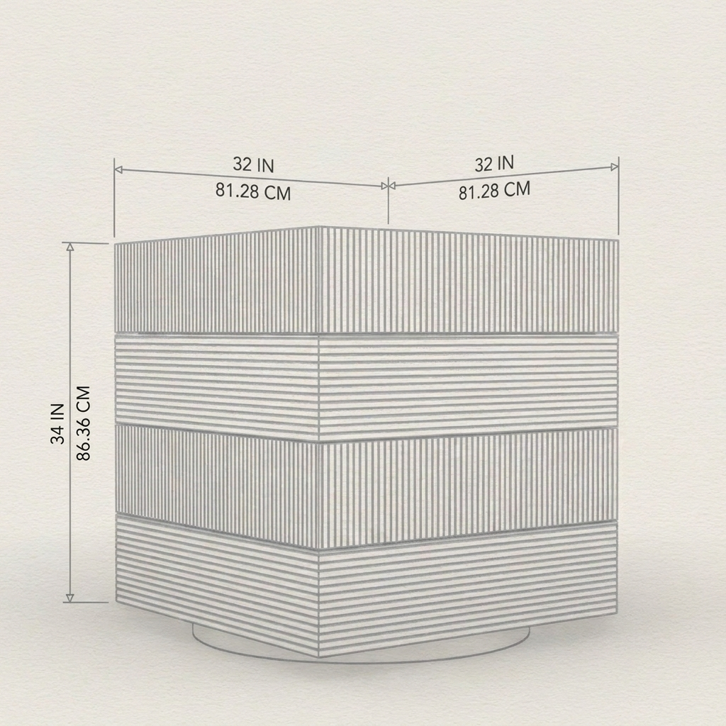 Janus IV dimension drawing — the same measurements are listed in the table above