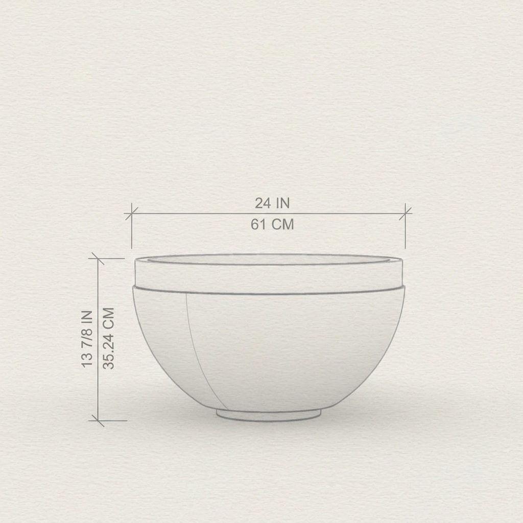 Orion I dimension drawing — the same measurements are listed in the table above