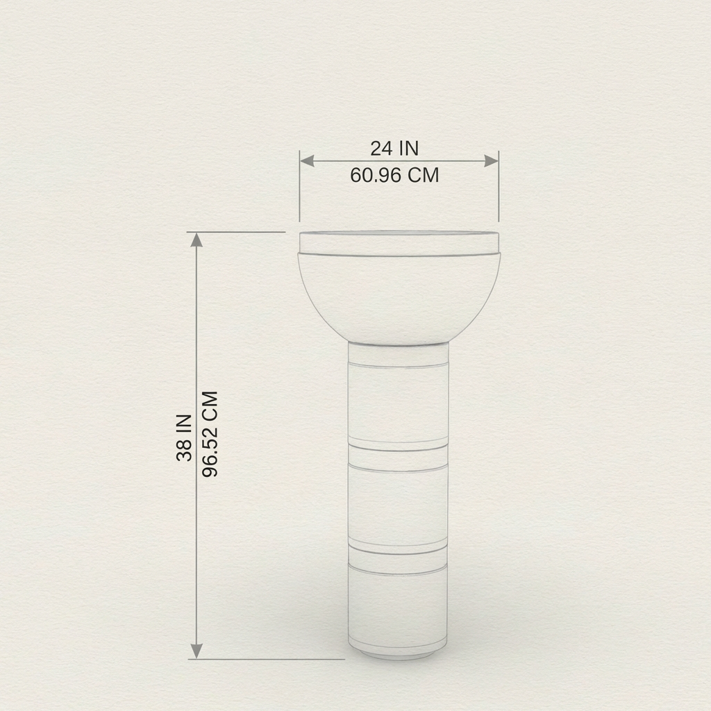 Saturn IV dimension drawing — the same measurements are listed in the table above